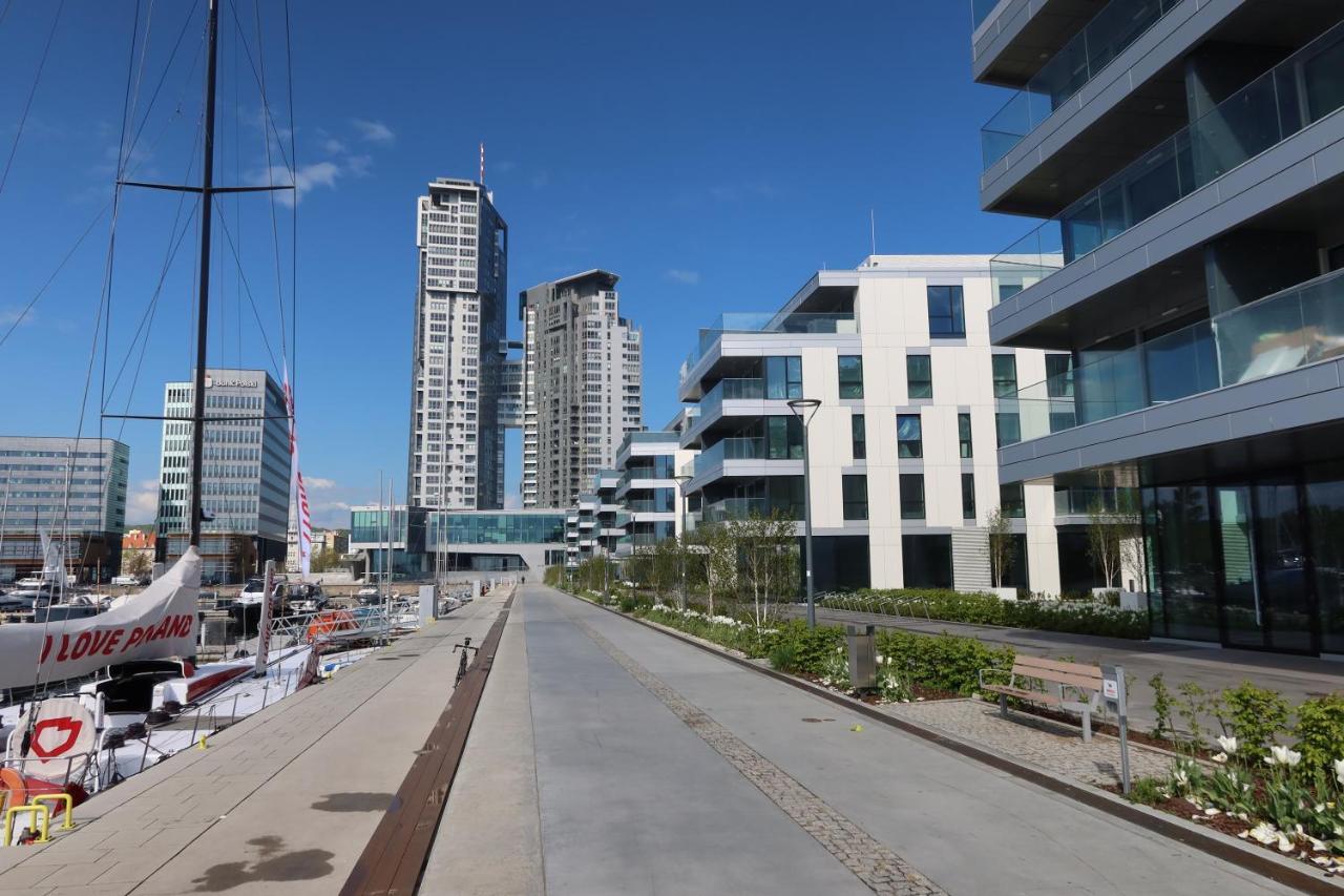 Apartament Yacht Park Marina Gdynia Exteriör bild