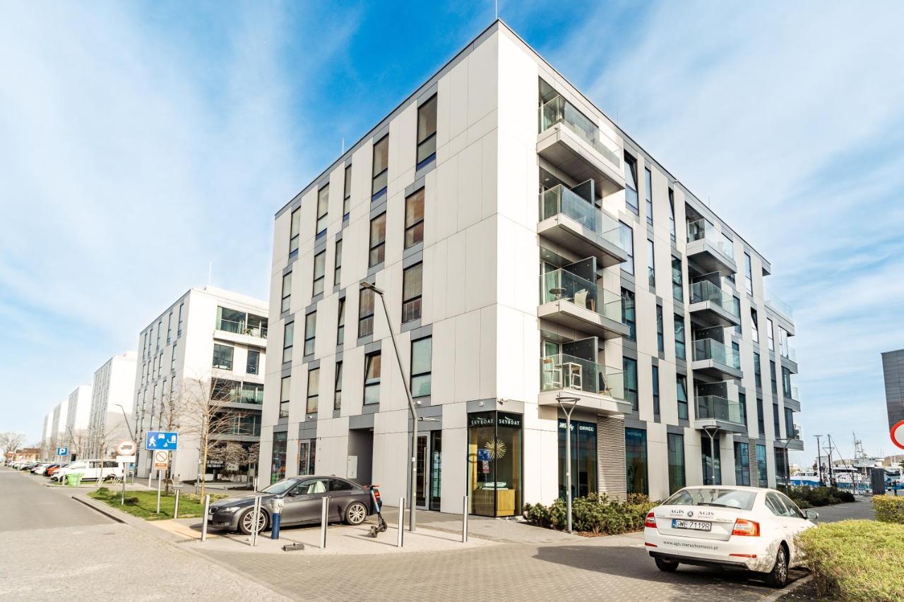 Apartament Yacht Park Marina Gdynia Exteriör bild